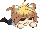 NecoArcTailWag emoji