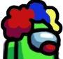 lightgreenclown emote