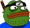 PepeSamuraiCamo emote