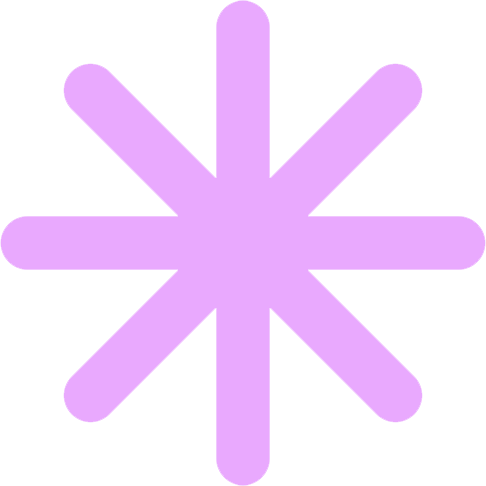 pastelpurpleasterisk emote