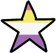 bigenderpridestar static emote
