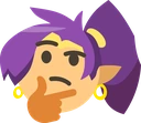 ThinkingShantae emote