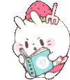 SweetBunnyReading emote