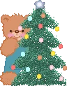 TeddyChristmasTree emote