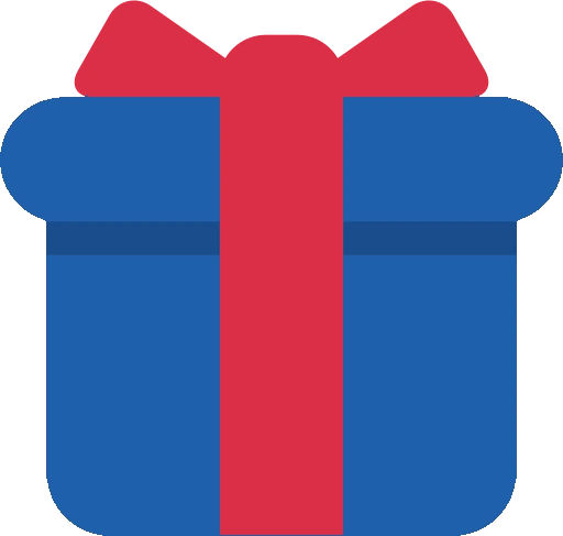 blue_gift sticker