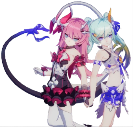 Lovely_Tails_Heart_Honkai emoji