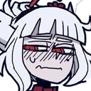 LuciferMaidBlushEmberrased emoji