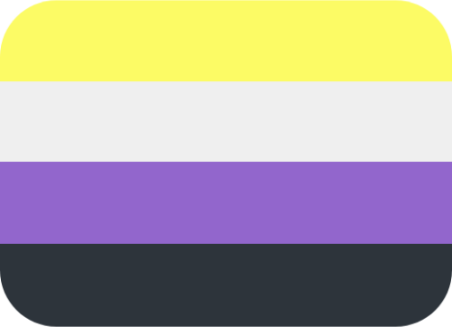 nonbinary_flag static emote