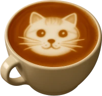 Cafe_latte_cat emoji