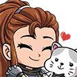 BrigitteCat emote