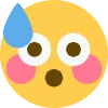 EmbarrassedShockedBlush emoji