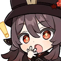Chibi_HuTao_Surprised sticker