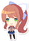 monika emote
