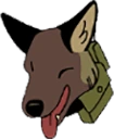 Guesspionagedog emote