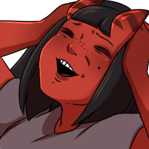 Meru_Laughing emote