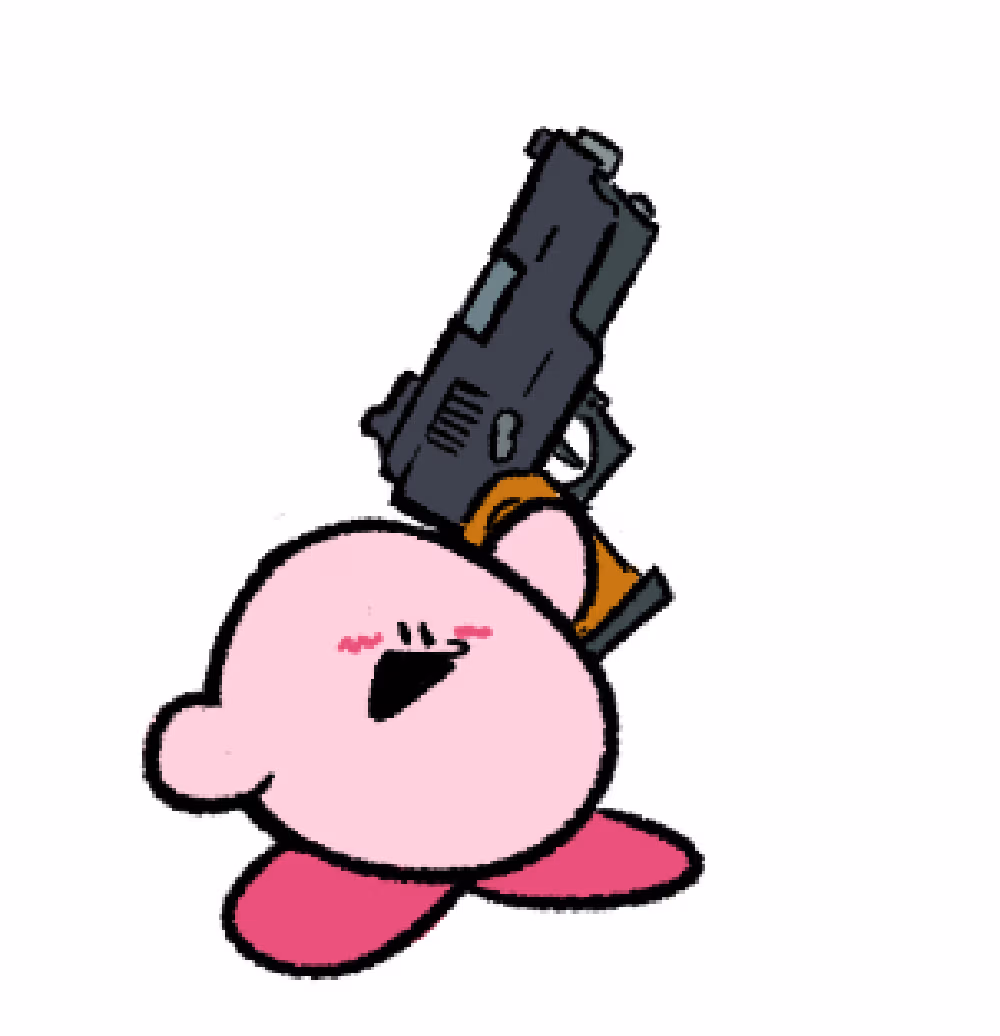 not_friendly_kirby emote