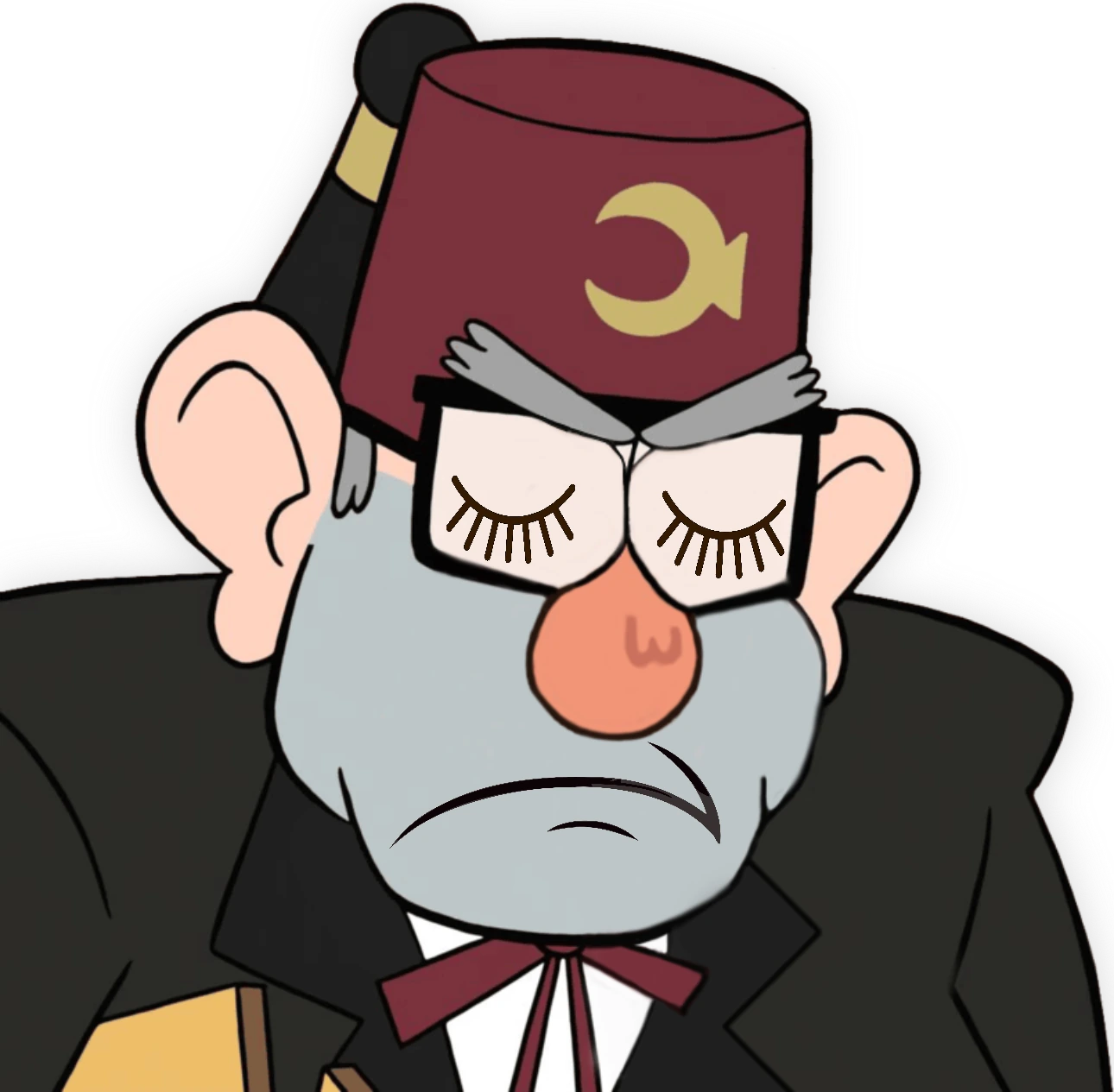 GrunkleStan_SassyPout emoji