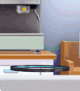 yuukaPeek animated emote