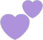 two_purple_hearts emote