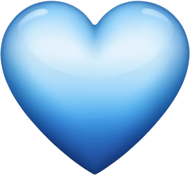 Lightblueheart emote