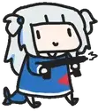 GawrGura_Gun emote
