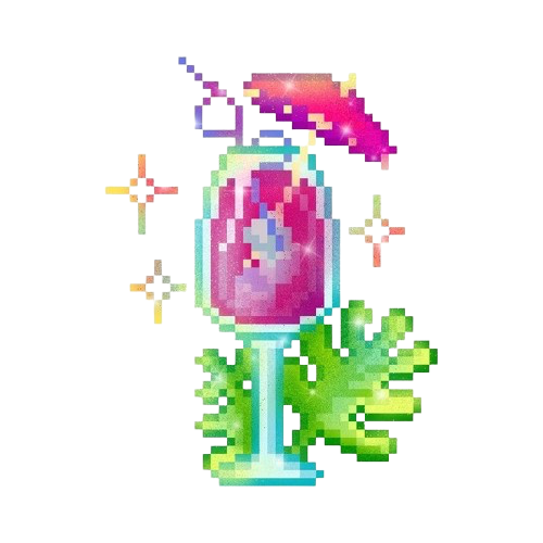 tropical_pixel_drink static emote