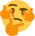ThinkingPain emoji