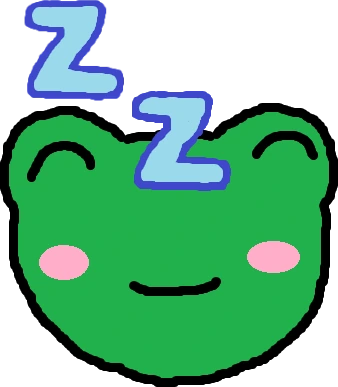 HappySleepingFrog emote