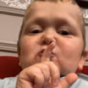 Shush emote