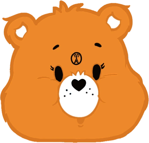 Orange_demon_carebear emote