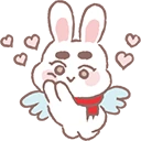 bunny_angel emote