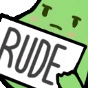 rude_sign_bean emote
