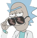 Rick_cool_smug emote