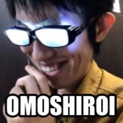 glasses_OMOSHIROI emote