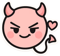 Pink_devil emote