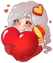 AsheHeart emote