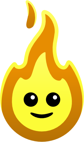 Fire_Smiling static emote