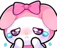 MyMelodyCry emoji