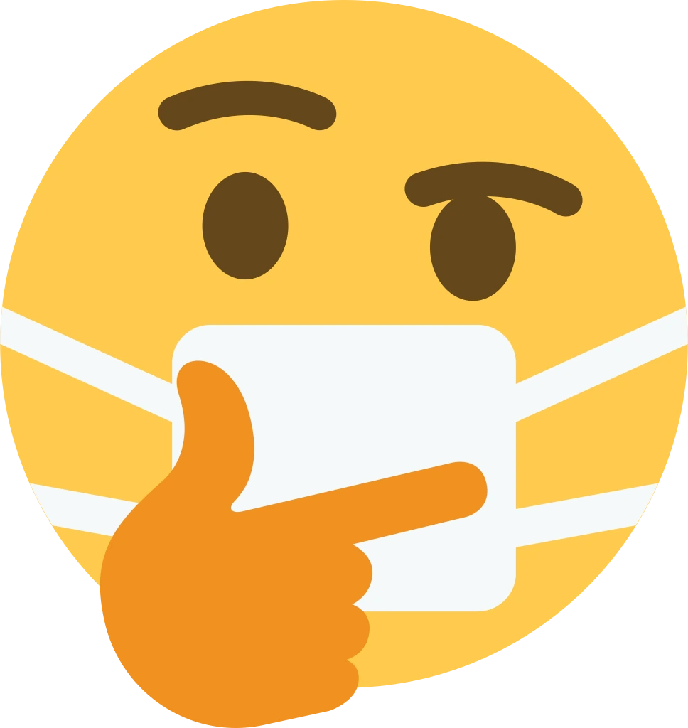 Maskthink emote