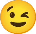 Blinking emote