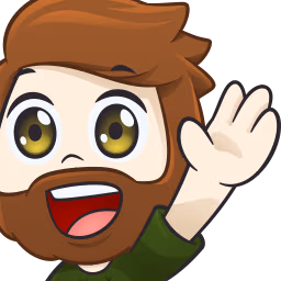 BeardedGuyWave emote