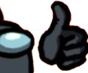 AmongUs_ThumbUp emote