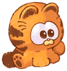 Garfield_Cute emote