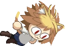 necoFalling emoji