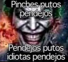PinchesPutosPendejosPendejosPutosIdiotasPendejos static emote