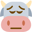pensivecow emote