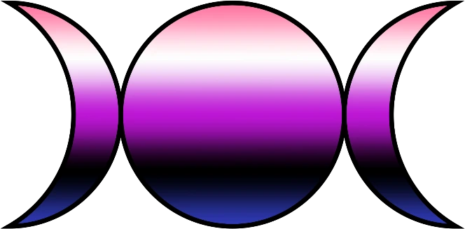 Triple_Moon_genderfluid emoji