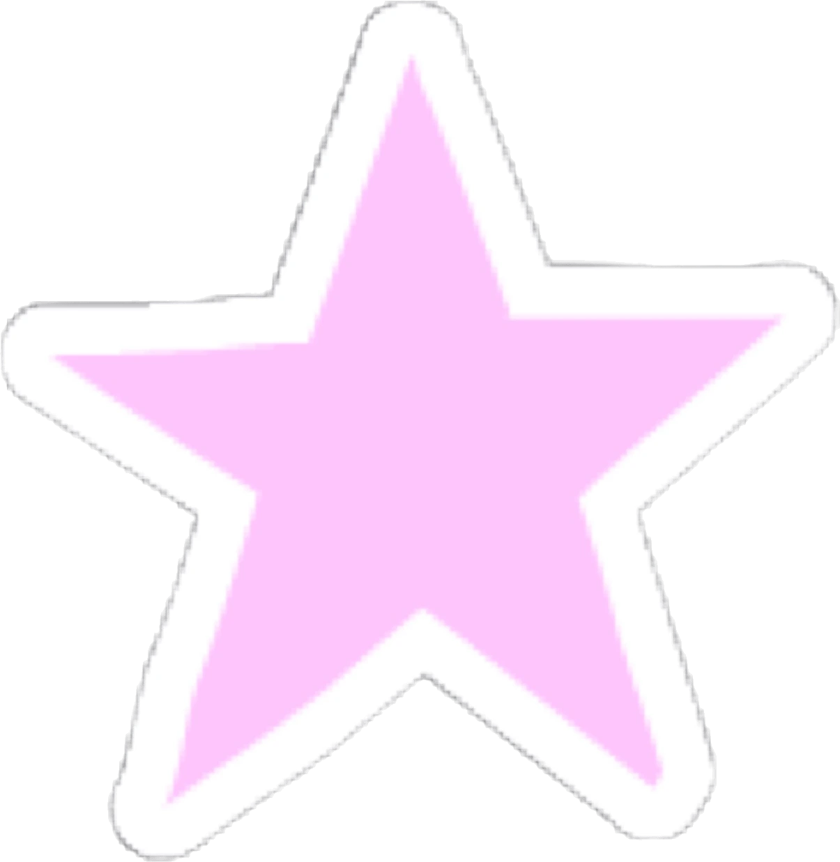 StarOutlinePink emote