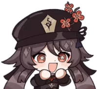 Hutao_excited emote