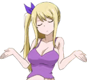 LucyShrug emote
